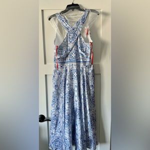 Monique Lhuillier silk Summer dress size 4